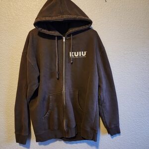 Kuiu Men's heavyweight Zip-Up Hoodie. Style is no longer made. Size L
